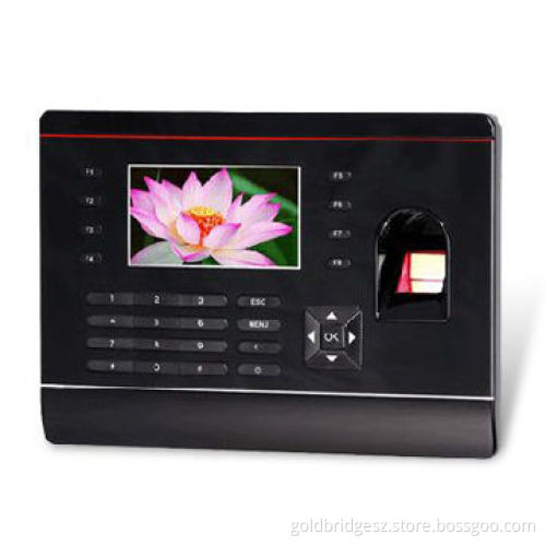 2.8-inch TFT Biometric Time Recorder, Fingerprint Time Attendance with USB, TCP/IP Communication